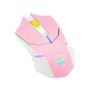 Imagem de Mouse Gamer Redragon Centrophorus RGB, 7200 DPI, 6 Botões, Rosa e Branco - M601PW-RGB