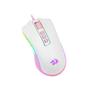 Imagem de Mouse Gamer Redragon Cobra Lollipop Branco Com Rosa Rgb Usb