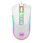 Imagem de Mouse Gamer Redragon Cobra Lunar Rgb 7 Botões 10000Dpi M711W Branco - Redragon