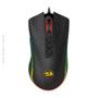 Imagem de Mouse Gamer Redragon Cobra, RGB, USB 2.0, 12400 DPI, 8 Botões, Preto - M711 (V2)