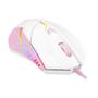Imagem de Mouse Gamer Redragon M601Wp Centrophorus Rgb Branco Com Rosa