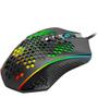 Imagem de Mouse Gamer Redragon Memeanlion Honeycomb RGB 12000 DPI Preto - M809-K