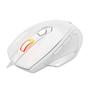 Imagem de Mouse gamer redragon tiger 2 led vermelho - m709w branco