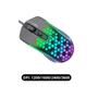 Imagem de Mouse Gamer RGB Aula Mountain S11 USB 3600DPI Preto