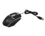 Imagem de Mouse Gamer RGB OAS-V01: 1200 DPI, 4 Cores LED, Botões Programáveis, Cabo Trançado, Ergonômico