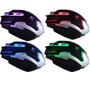 Imagem de Mouse Gamer RGB USB Ergonômico Preto C/ Fio C3TECH 2400 DPI