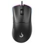 Imagem de Mouse Gamer Rise Mode G1 Pro Black RGB, 12000 DPI, 8 Botões, Preto - RM-MG-01-FB