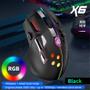 Imagem de Mouse Gamer Sem Fio 2.4Ghz/Com Fio - RGB, 12000 DPI, Ergonômico, Tipo-C