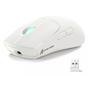 Imagem de Mouse Gamer Sem Fio Attack Shark X5 Rgb, 3 Modos, Branco