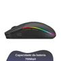 Imagem de Mouse Gamer Sem Fio Invader PRO RGB Preto Bluetooth