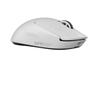 Imagem de Mouse Gamer Sem Fio Logitech G Pro X Superlight 2 com Lightspeed, 32000 DPI, Sensor Hero 2, com Bateria Recarregável, Branco - 910-006637