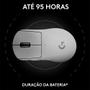 Imagem de Mouse Gamer Sem Fio Logitech G Pro X Superlight 2 DEX, Lightspeed, 44.000 DPI, Design Assimétrico para Destros, Branco -910-007364