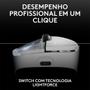 Imagem de Mouse Gamer Sem Fio Logitech G Pro X Superlight 2 DEX, Lightspeed, 44.000 DPI, Design Assimétrico para Destros, Branco -910-007364