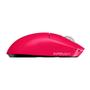 Imagem de Mouse Gamer Sem Fio Logitech G Pro X Superlight 2 USB Magenta - 910-006796