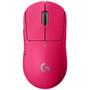 Imagem de Mouse Gamer Sem Fio Logitech G Pro X Superlight USB Rosa - 910-005955