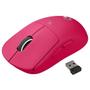 Imagem de Mouse Gamer Sem Fio Logitech G Pro X Superlight USB Rosa - 910-005955