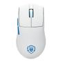 Imagem de Mouse Gamer Sem Fio Redragon King Pro Aliança Do World Of Warcraft, até 26000DPI, Bluetooth e USB Tipo-C, Branco - 6975763145166