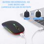 Imagem de Mouse Gamer Sem fio Rgb Recarregável Wireless ou Bluetooth