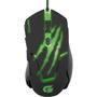 Imagem de Mouse Gamer USB 3200DPI RAPTOR OM-801 Preto/Verde FORTREK