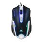 Imagem de Mouse Gamer USB MG-11BSI 2400 DPI Preto/Prata C3Tech