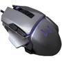Imagem de Mouse Gamer - USB - Multilaser Warrior - MO262 - (3200 DPI, Grafite)
