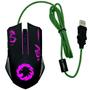 Imagem de Mouse Gamer USB Preto LED MG386 3200DPI - Gamemax