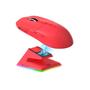 Imagem de Mouse Gamer X6 Attack Shark Tri Mode 26000dpi Dock Vermelho