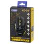 Imagem de Mouse Gamer Yookie YE05 - com Fio - 2400DPI - 7 Botoes - RGB - Preto