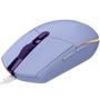 Imagem de Mouse Gaming Logitech G203 USB Ate 8.000 Dpi com Backlight RGB - Roxo