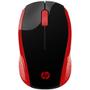 Imagem de Mouse HP Sem Fio 200 Oman Vermelho - 2HU82AA