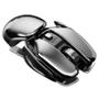 Imagem de Mouse Inox Sem Fio Para Computador - 4 Botões