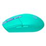 Imagem de Mouse Logitech G305 Lightspeed Kda - Sem Fio - 12000 Dpi - 6 Botoes - Verde Mint