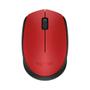 Imagem de Mouse Logitech M170 Sem Fio - Vermelho