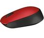 Imagem de Mouse Logitech M170 USB Sem fio  vermelho