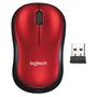 Imagem de Mouse Logitech M185/2.4 GHZ Sem Fio - Vermelho