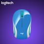 Imagem de Mouse Logitech M187 Wireless Azul/Teal/Branco