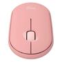 Imagem de Mouse Logitech Pebble M350s Sem Fio - Branco/rosa