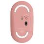 Imagem de Mouse Logitech Pebble M350s Sem Fio - Branco/rosa