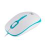 Imagem de Mouse Maxprint 1200dpi Soft Colors, Branco e Azul - 6013026