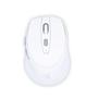Imagem de Mouse Maxprint Oriente Sem Fio, 1600 DPI, 6 Botões, USB, Branco - 60000111 - Max Print