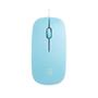 Imagem de Mouse Maxprint Surface 1.200 DPI com fio, USB 2.0, Azul