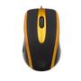 Imagem de Mouse Maxprint Techzone 800DPI USB 2.0 C/Cabo 1,5m - Preto/Amarelo