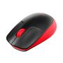 Imagem de Mouse office logitech m190 wireless vermelho e preto