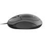 Imagem de Mouse Óptico Com Fio Básico Multilaser MO300 Preto Leve e Confortável 1200DPI 3 Botões Conexão USB