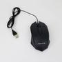 Imagem de Mouse Óptico Com Fio Usb Preto Tomate Mmo-o03
