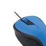 Imagem de Mouse Óptico Emborrachado USB 1200 DPI Azul Multilaser MO226 Precisão elegância conforto e ergonomia em suas tarefas
