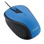 Imagem de Mouse Óptico Emborrachado USB 1200 DPI Azul Multilaser MO226 Precisão elegância conforto e ergonomia em suas tarefas