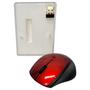 Imagem de Mouse Óptico Ergonômico Sem Fio 2.4ghz Usb Mini Dif. Cores