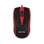 Imagem de Mouse Óptico Hoopson, 1000 DPI, USB, Vermelho - MS-038VR