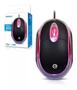 Imagem de Mouse Óptico Preto Com Fio Led Vermelho Fast 1000dpi